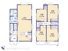 【神奈川県/横浜市青葉区藤が丘】横浜市青葉区藤が丘1丁目 新築一戸建て 間取り図