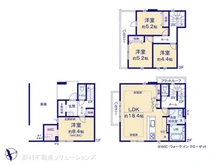 【千葉県/市川市新井】市川市新井1丁目 新築一戸建て 間取り図