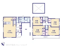 【千葉県/市川市伊勢宿】市川市伊勢宿 新築一戸建て 間取り図