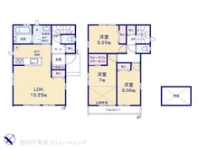【千葉県/市川市伊勢宿】市川市伊勢宿 新築一戸建て 間取り図