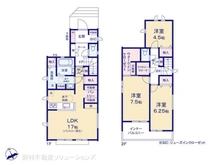 【千葉県/市川市本北方】市川市本北方1丁目 新築一戸建て 間取り図