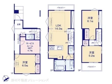 【千葉県/市川市南行徳】市川市南行徳2丁目 新築一戸建て 間取り図