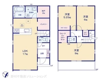 【千葉県/市川市柏井町】市川市柏井町3丁目 新築一戸建て 間取り図