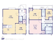 【千葉県/市川市菅野】市川市菅野2丁目 新築一戸建て 間取り図