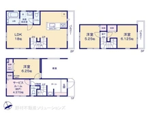 【千葉県/市川市新田】市川市新田3丁目 新築一戸建て 間取り図