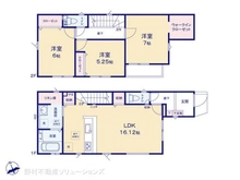 【千葉県/市川市国分】市川市国分2丁目 新築一戸建て 間取り図