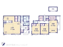 【千葉県/市川市塩焼】市川市塩焼3丁目 新築一戸建て 間取り図
