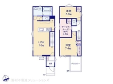 【千葉県/市川市本北方】市川市本北方2丁目 新築一戸建て 間取り図
