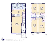 【千葉県/市川市真間】市川市真間5丁目 新築一戸建て 間取り図