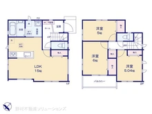 【千葉県/市川市大和田】市川市大和田5丁目 新築一戸建て 間取り図