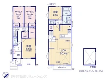 【千葉県/市川市本塩】市川市本塩 新築一戸建て 間取り図