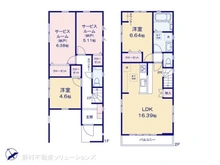 【千葉県/市川市伊勢宿】市川市伊勢宿 新築一戸建て 間取り図