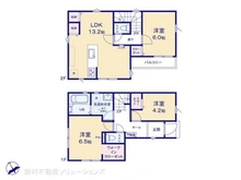 【千葉県/市川市平田】市川市平田4丁目 新築一戸建て 間取り図