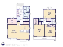 【千葉県/市川市宮久保】市川市宮久保1丁目 新築一戸建て 間取り図