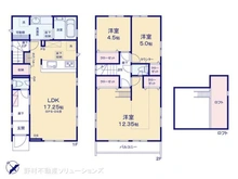 【千葉県/市川市本北方】市川市本北方2丁目 新築一戸建て 間取り図