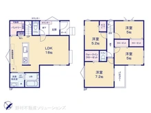 【千葉県/市川市塩焼】市川市塩焼4丁目 新築一戸建て 間取り図