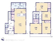 【千葉県/市川市国府台】市川市国府台5丁目 新築一戸建て 間取り図