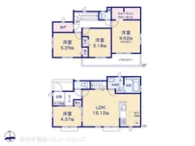 【千葉県/市川市国分】市川市国分3丁目 新築一戸建て 間取り図