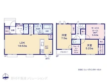 【東京都/江戸川区篠崎町】江戸川区篠崎町4丁目 新築一戸建て 間取り図
