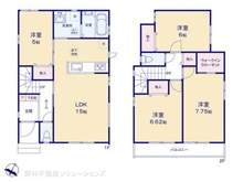 【千葉県/市川市本北方】市川市本北方3丁目 新築一戸建て 間取り図