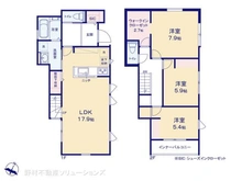 【千葉県/市川市国府台】市川市国府台1丁目 新築一戸建て 間取り図