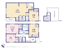 【千葉県/市川市湊新田】市川市湊新田2丁目 新築一戸建て 間取り図