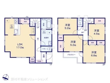 【東京都/江戸川区瑞江】江戸川区瑞江1丁目 新築一戸建て 間取り図