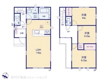 【千葉県/市川市菅野】市川市菅野4丁目 新築一戸建て 間取り図
