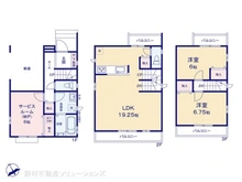 【千葉県/市川市大和田】市川市大和田4丁目 新築一戸建て 間取り図