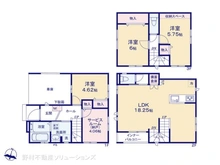 【東京都/江戸川区北篠崎】江戸川区北篠崎2丁目 新築一戸建て 間取り図