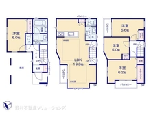 【東京都/江戸川区江戸川】江戸川区江戸川1丁目 中古一戸建て 間取り図