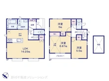 【千葉県/市川市塩焼】市川市塩焼4丁目 新築一戸建て 間取り図