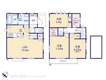 【千葉県/市川市塩焼】市川市塩焼4丁目 新築一戸建て 間取り図