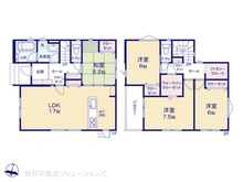 【千葉県/市川市曽谷】市川市曽谷6丁目 新築一戸建て 間取り図
