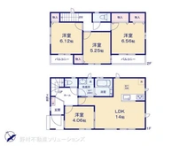 【千葉県/市川市本北方】市川市本北方1丁目 新築一戸建て 間取り図