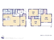 【千葉県/市川市宮久保】市川市宮久保3丁目 新築一戸建て 間取り図