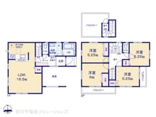 【東京都/江戸川区上篠崎】江戸川区上篠崎2丁目 新築一戸建て 間取り図