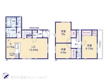 【埼玉県/志木市本町】志木市本町2丁目 新築一戸建て 間取り図
