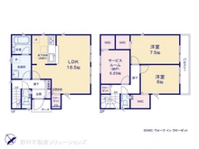 【埼玉県/志木市本町】志木市本町2丁目 新築一戸建て 間取り図