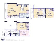 【東京都/板橋区赤塚】板橋区赤塚2丁目 新築一戸建て 間取り図