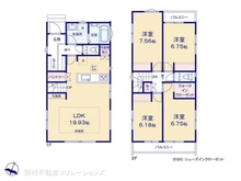 【埼玉県/和光市白子】和光市白子3丁目 新築一戸建て 間取り図