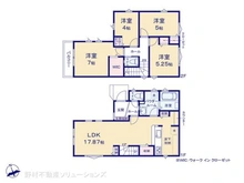 【埼玉県/志木市柏町】志木市柏町1丁目 新築一戸建て 間取り図