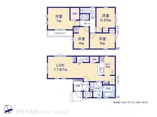 【埼玉県/志木市柏町】志木市柏町1丁目 新築一戸建て 間取り図