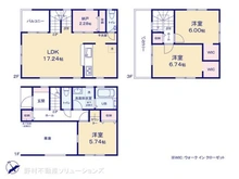 【埼玉県/朝霞市栄町】朝霞市栄町2丁目 新築一戸建て 間取り図