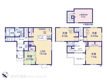 【埼玉県/志木市柏町】志木市柏町5丁目 新築一戸建て 間取り図