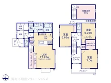 【埼玉県/志木市柏町】志木市柏町5丁目 新築一戸建て 間取り図