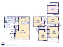 【埼玉県/志木市柏町】志木市柏町5丁目 新築一戸建て 間取り図
