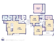 【埼玉県/志木市柏町】志木市柏町5丁目 新築一戸建て 間取り図