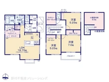【埼玉県/志木市柏町】志木市柏町5丁目 新築一戸建て 間取り図