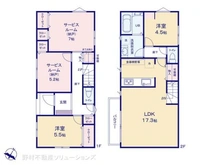 【埼玉県/志木市柏町】志木市柏町4丁目 新築一戸建て 間取り図